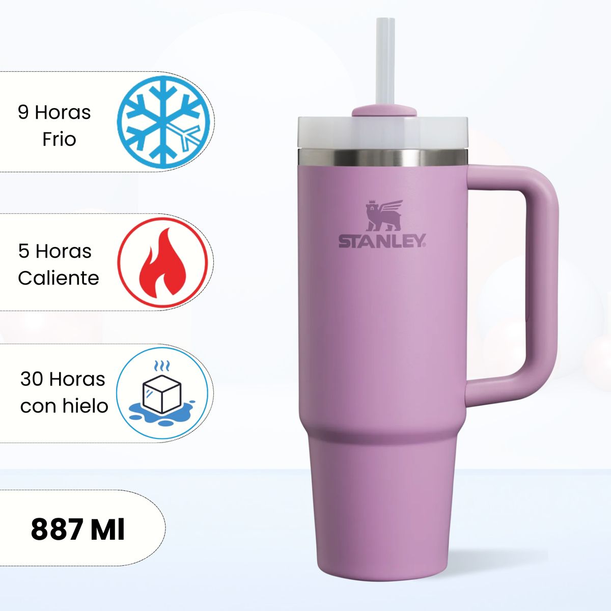 STANLEY - Quencher H20 Adventure Lilac Stanley 887 ML