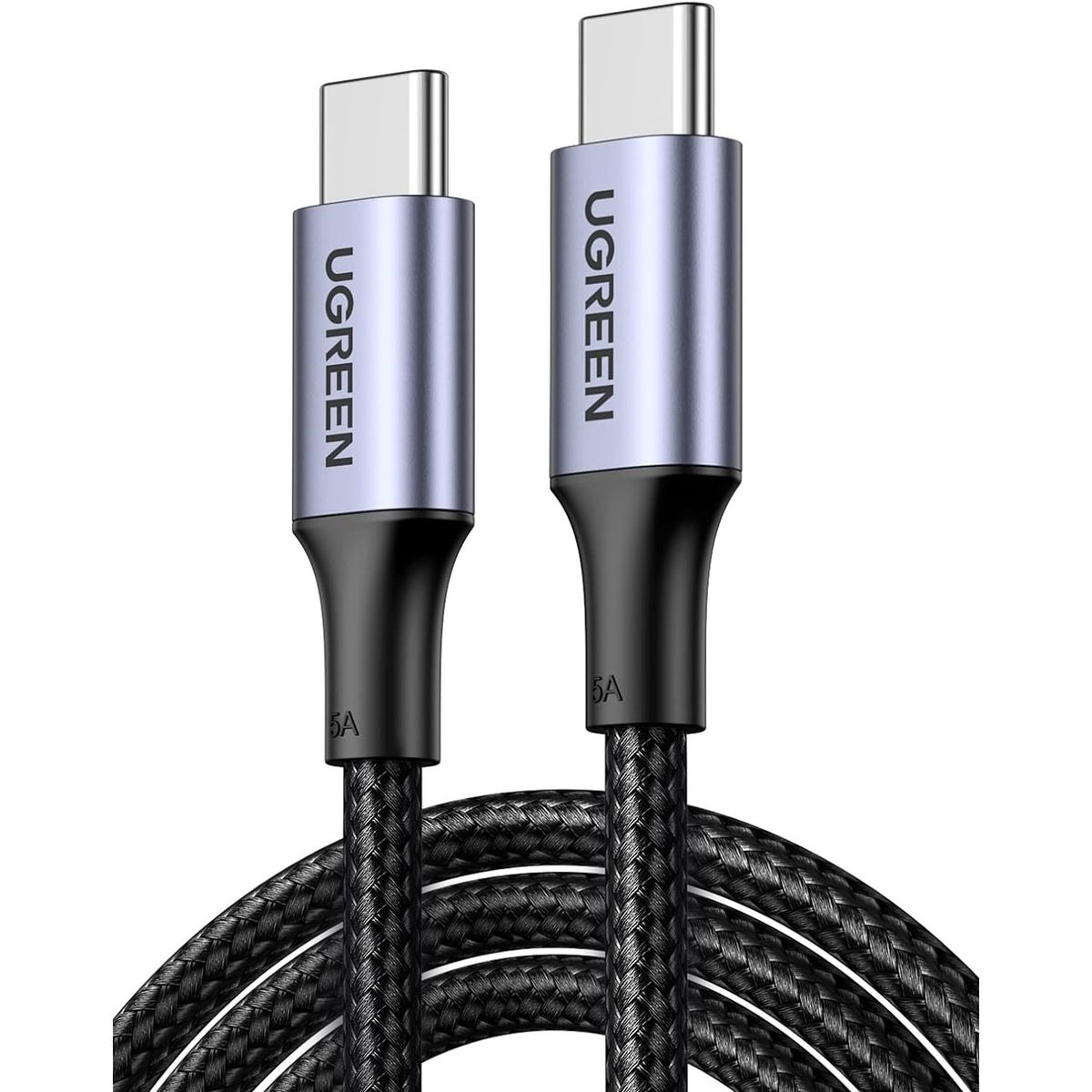 UGREEN - Cable USB-C a USB-C 100W 2m Carga Rápida Ugreen US316 - 70429