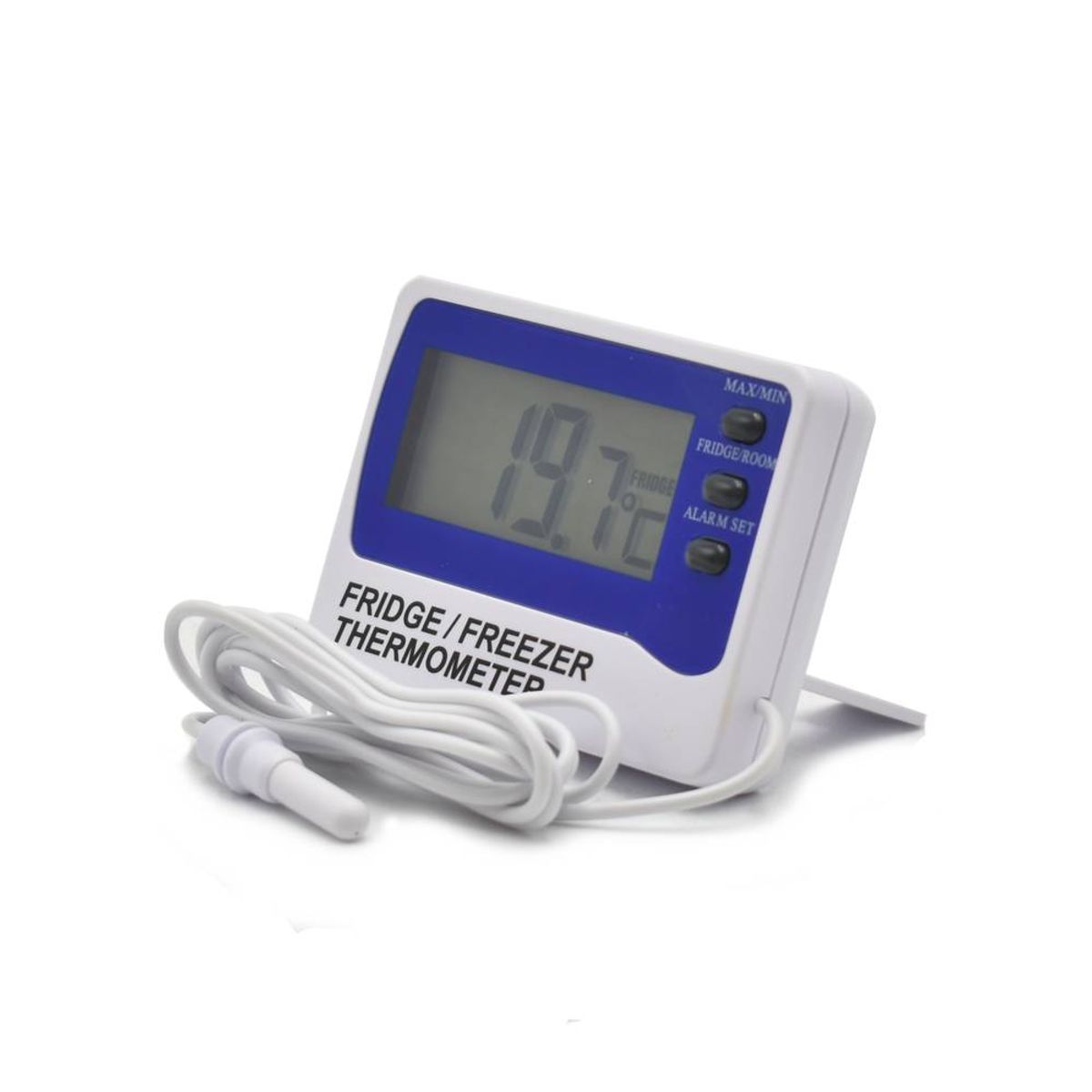 ETI - Termómetro digital para refrigeradoracongelador con alarma marca ETI