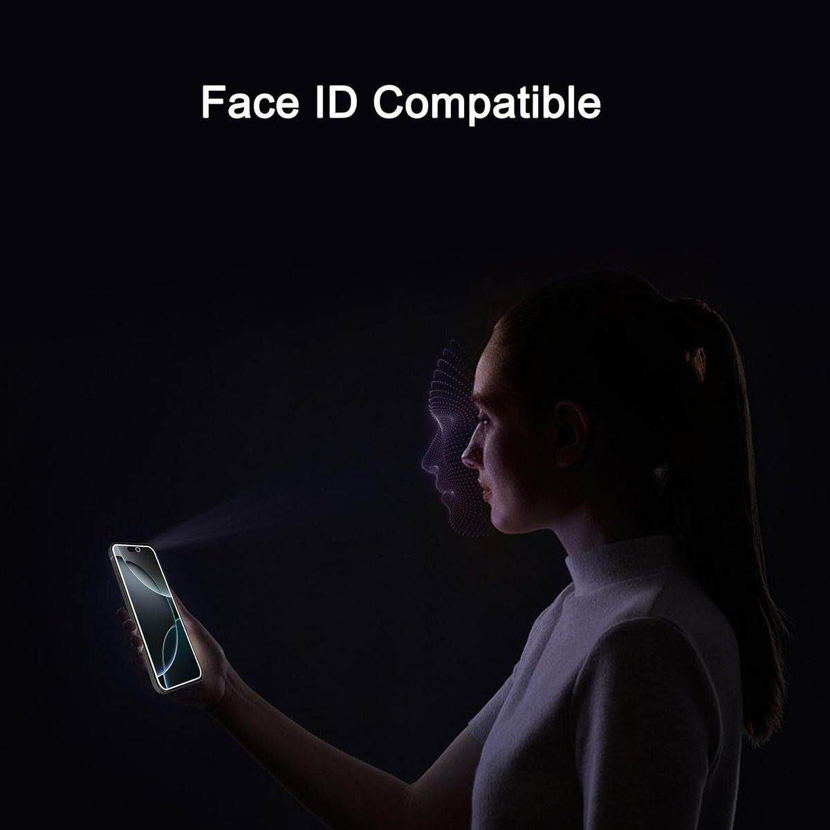 GENERICO - Mica Vidrio templado Anti espia y protector de camara x3 iPhone 16