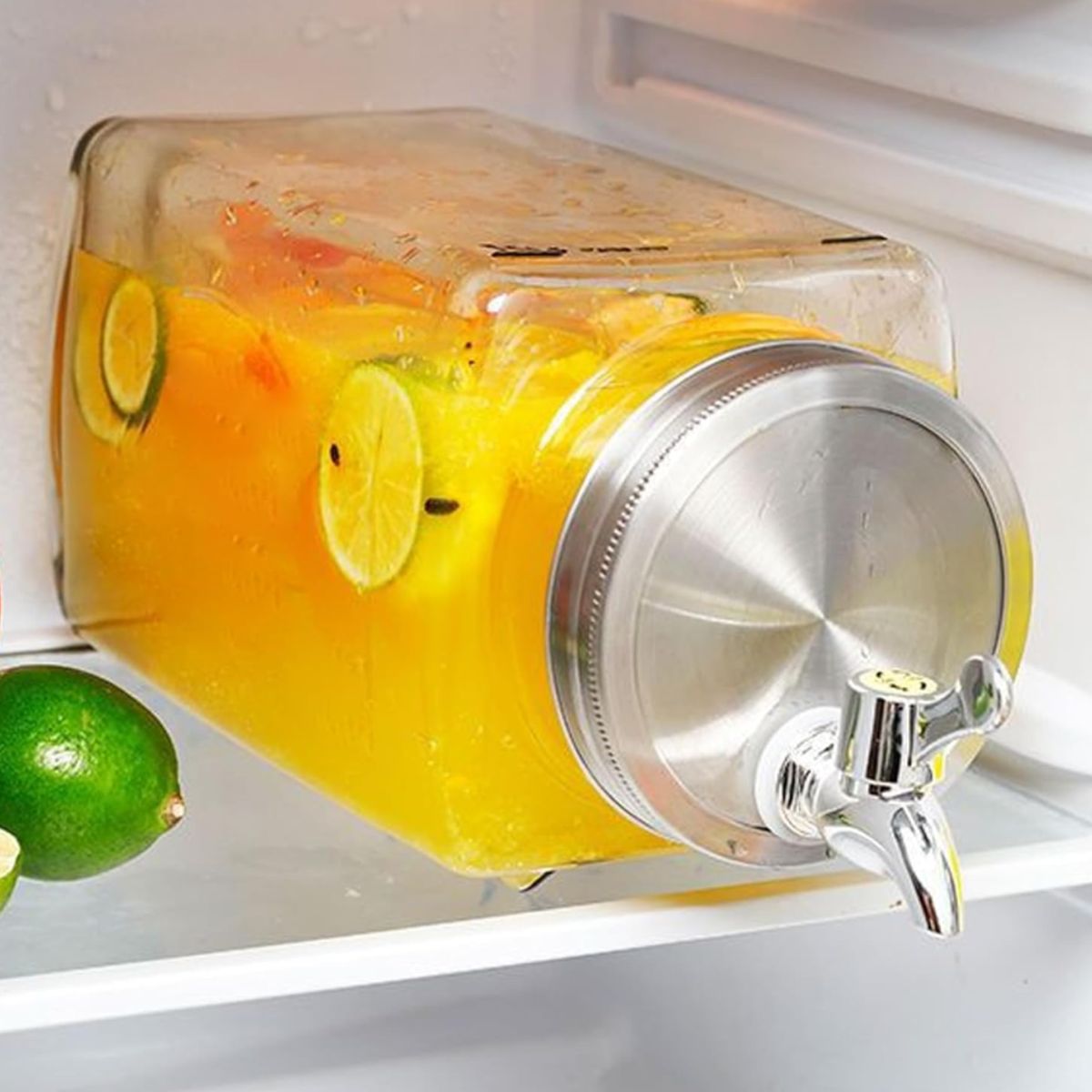 GENERICO - Dispensador de bebidas de vidrio de 3 litros