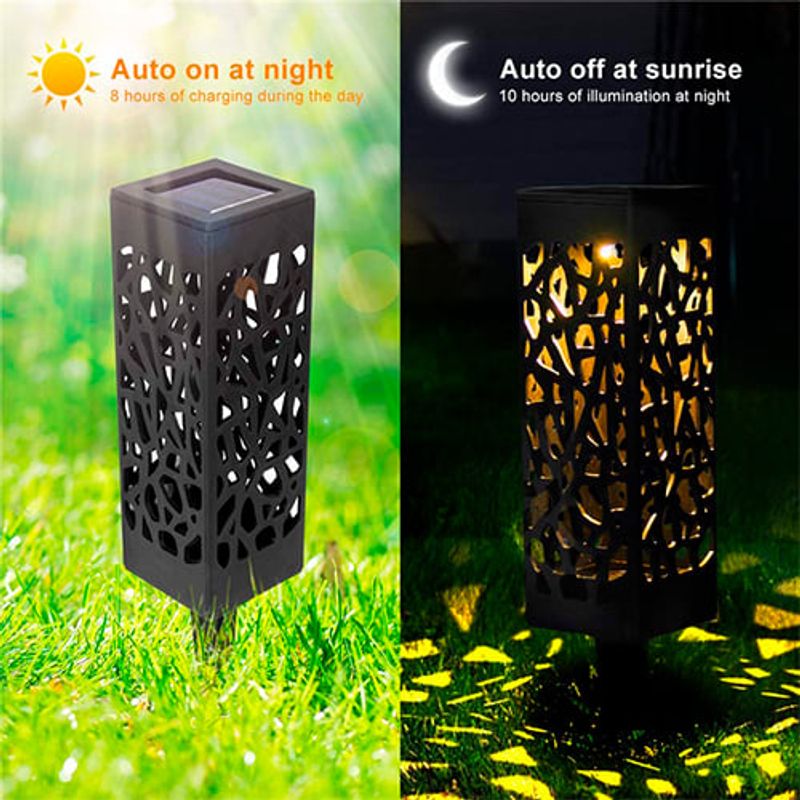 GENERICO - Lampara Solar A Prueba De Lluvia Para Exteriores Jardin Terraza