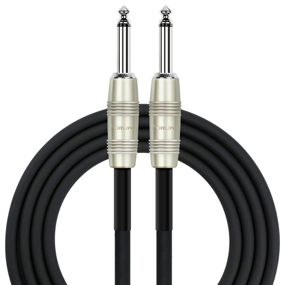 KIRLIN - Cable Plug/Plug 6.3mm mono 8 metros -INSTRUMENTOS musicales KIRLIN USA