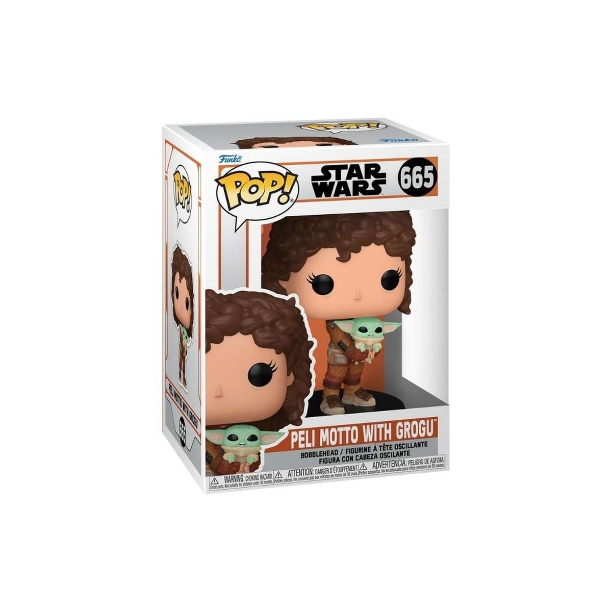 FUNKO - Funko Star Wars: The Mandalorian - Peli Lema con Grogu
