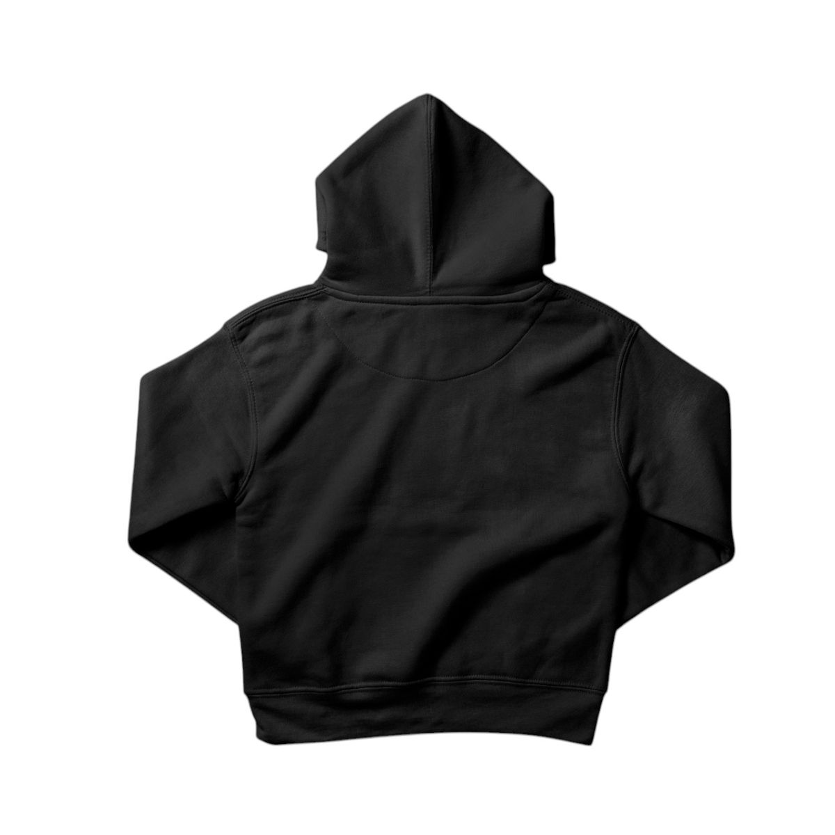 GENERICO - POLERA NEGRO NIÑO CLASICO