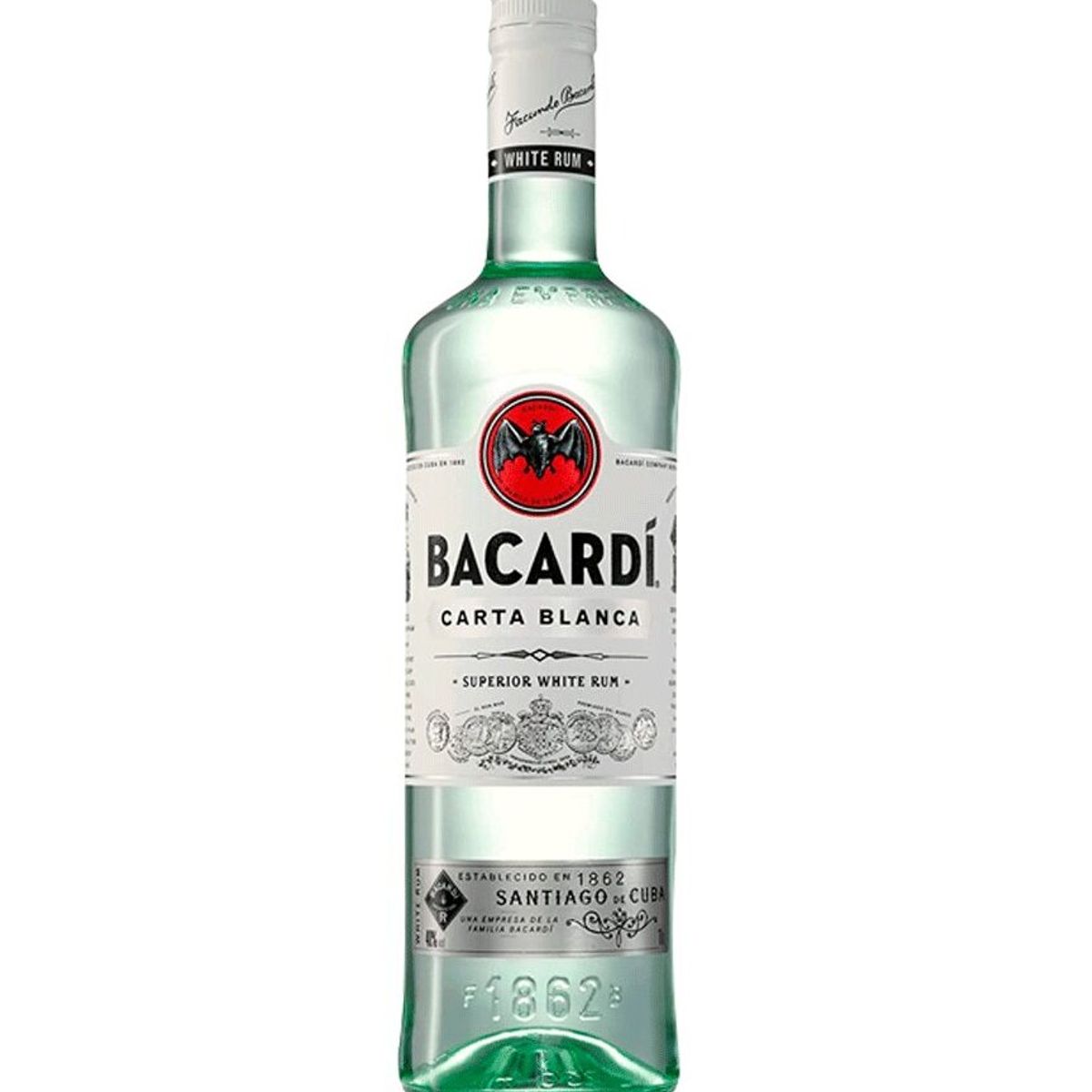 BACARDI - Ron Bacardi Blanco 750ML
