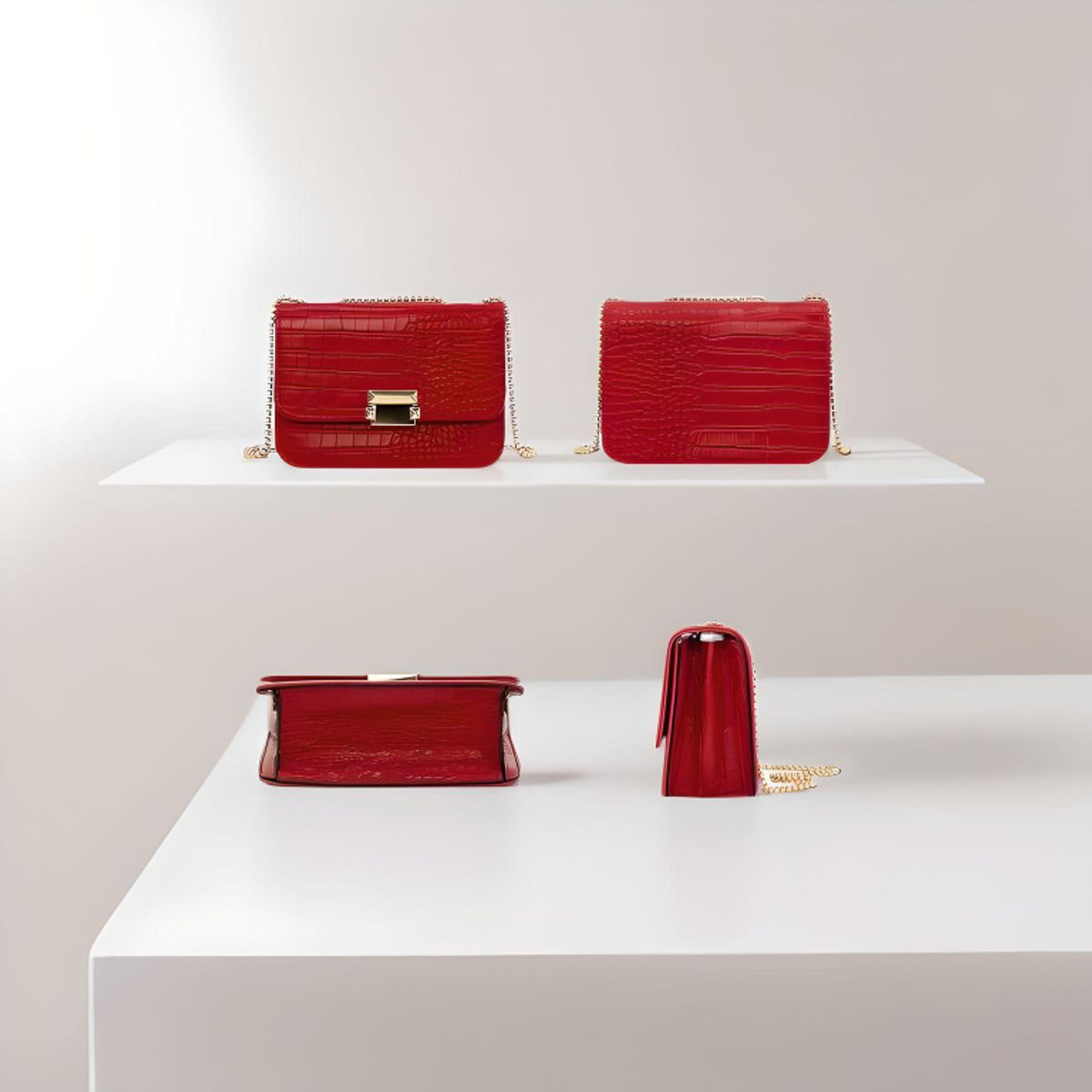 GENERICO - CARTERA BOLSO DE MANO ELEGANTE PREMIUN ALTA CALIDAD TOTE BAG