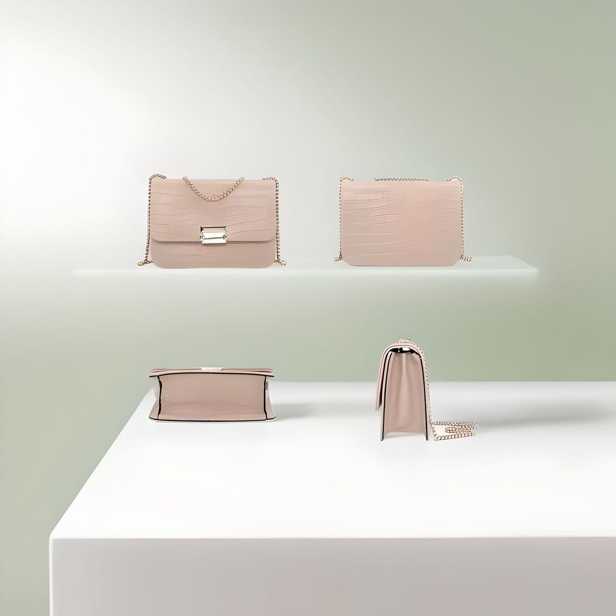 GENERICO - CARTERA BOLSO DE MANO ELEGANTE PREMIUN ALTA CALIDAD TOTE BAG