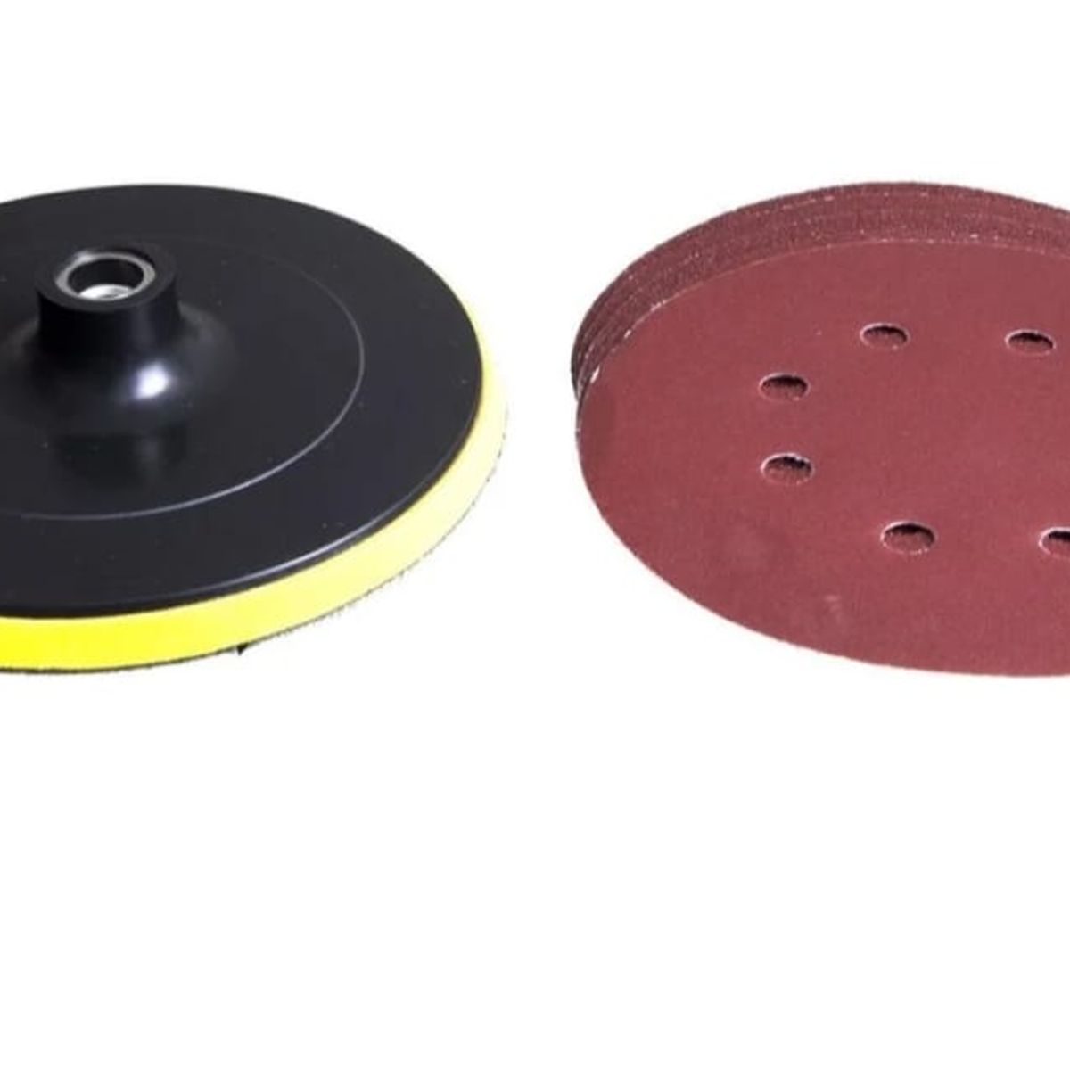 GENERICO - BASE DISCO  VELCRO PARA  LIJAR MADERA DE 41/2 PARA AMOLADORA