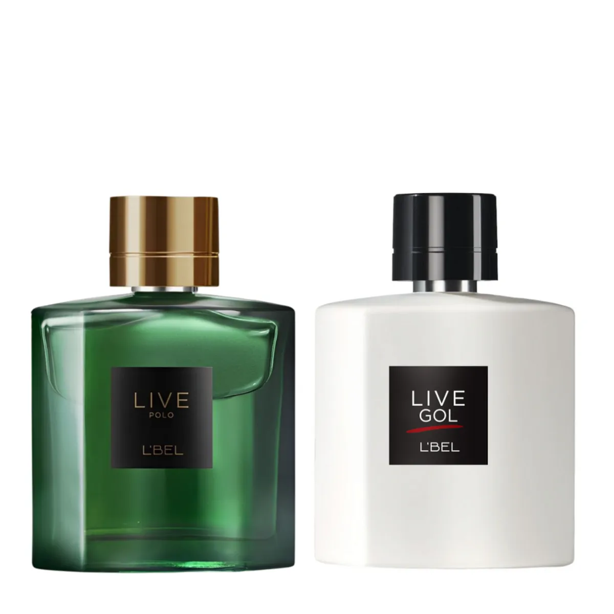 LBEL - Set perfume live polo +  live gol L’bel + bolsa de regalo