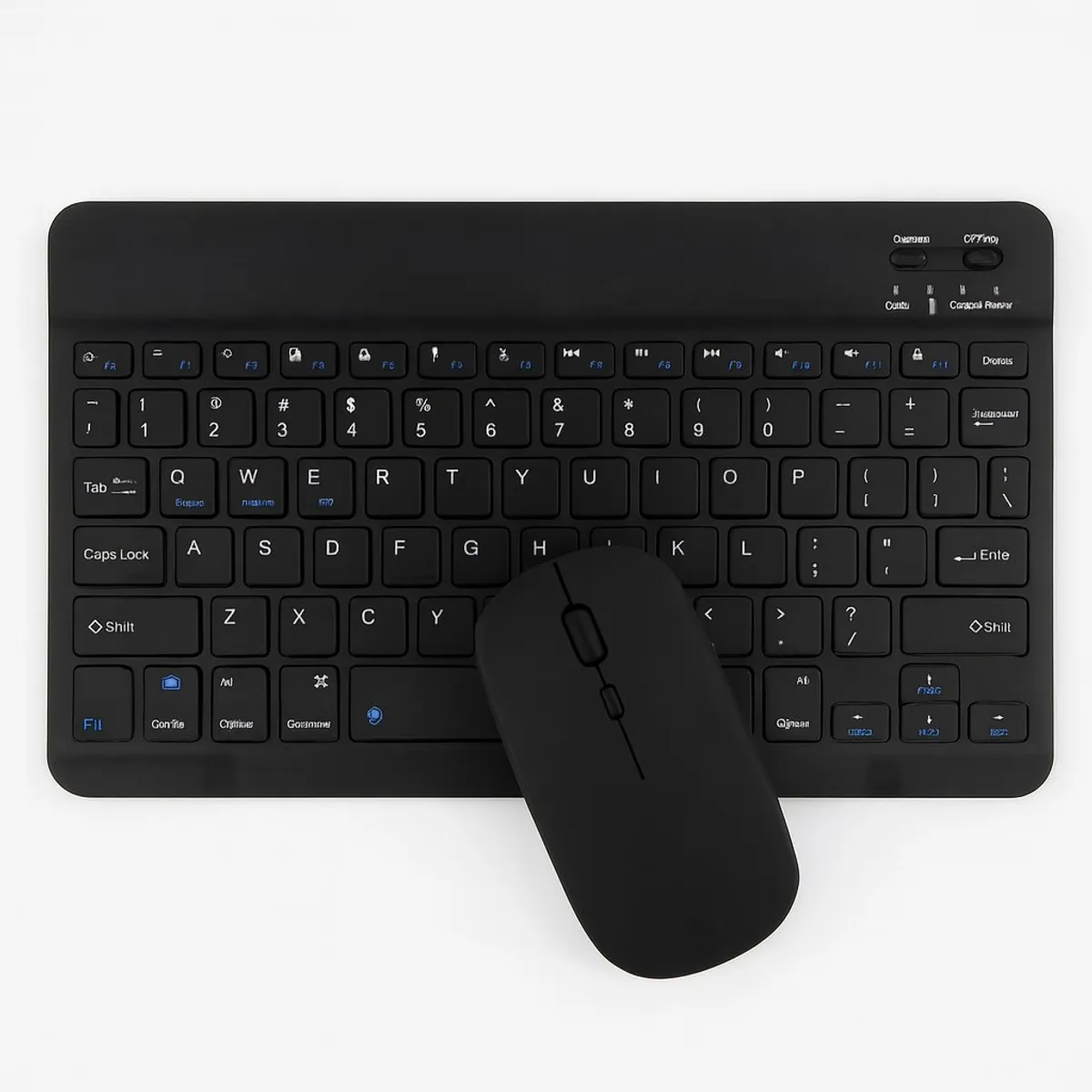 GENERICO - Teclado con Mouse Inalambrico para Pc Tablet Mac iPad y Celular