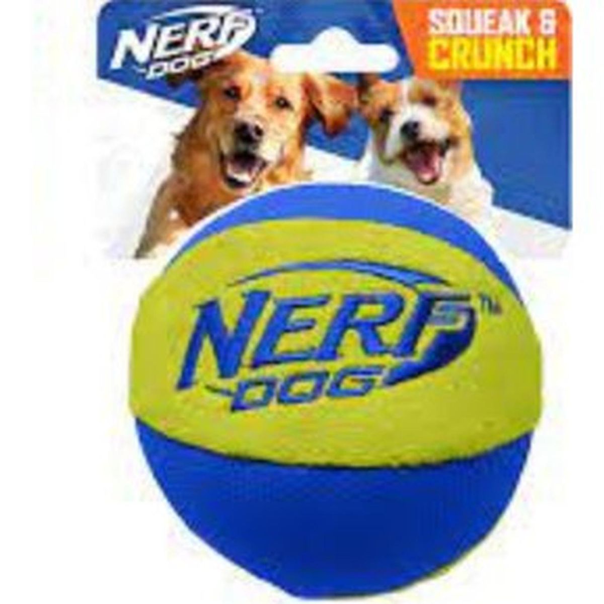 DOGS - Pelota De Juguete Para Perro Marca Nerf Mediana Verde