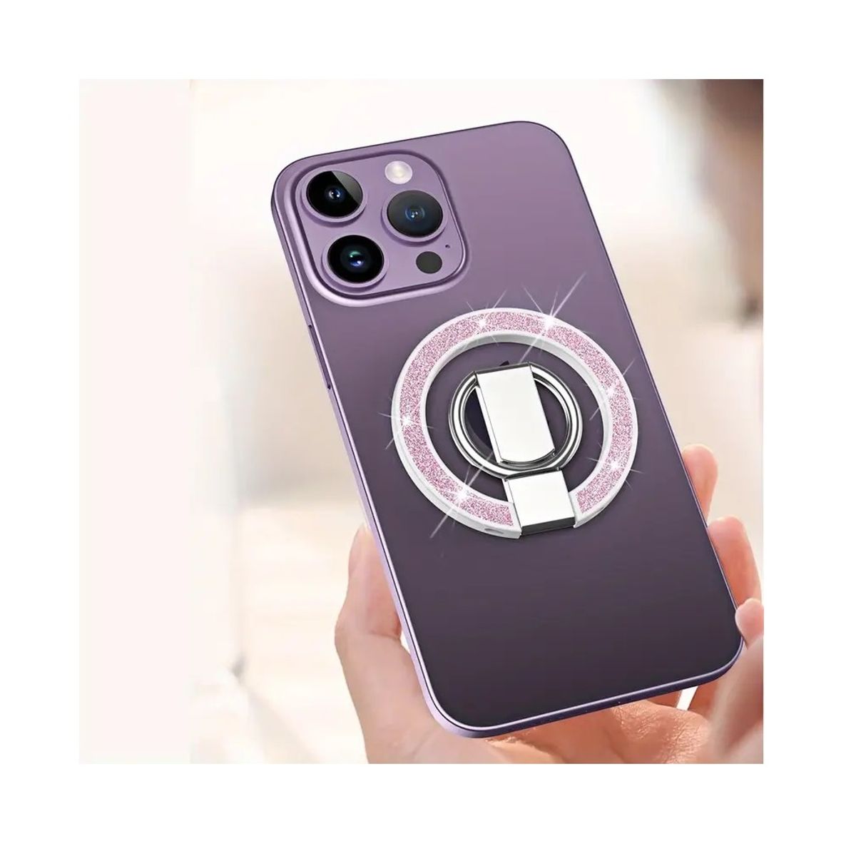 OTTOWARE - Soporte Magnético con Anillo para Celular