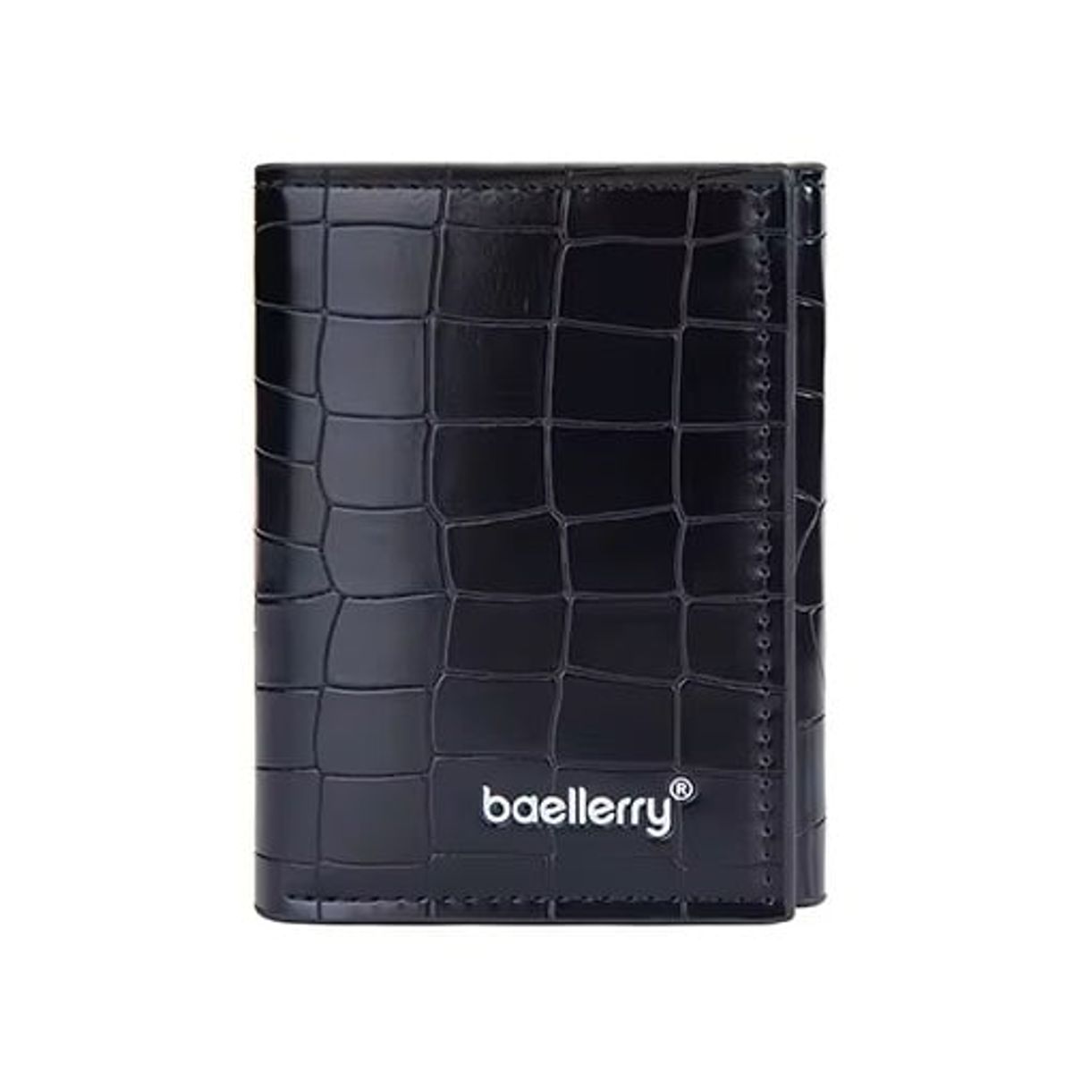 BAELLERRY - Billetera Baellerry Cocodrilo Hombre RFID Tarjetero Billetes