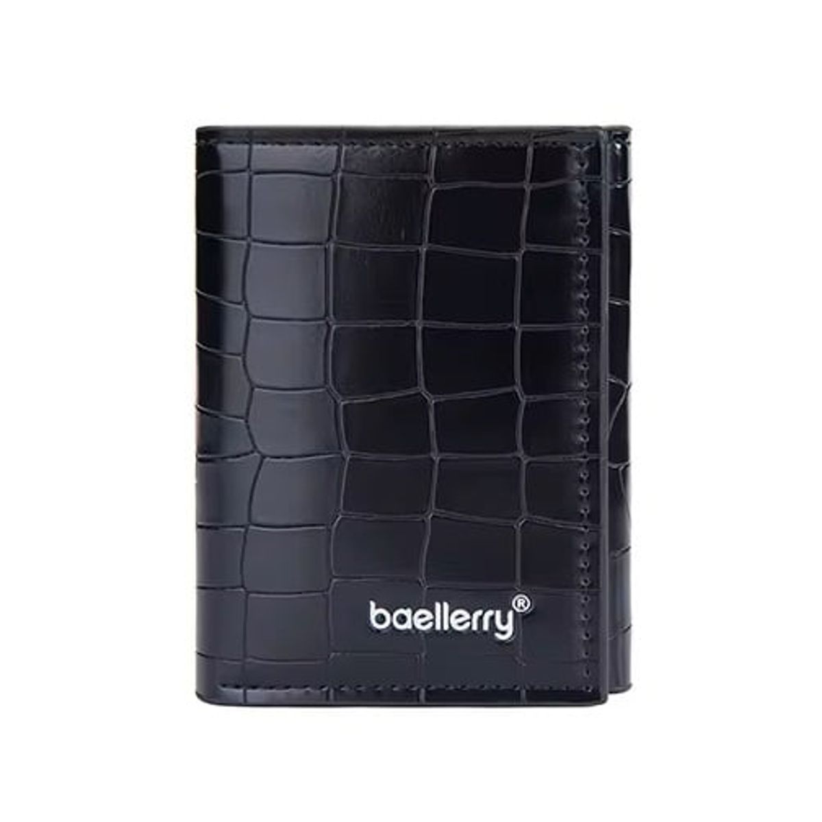 BAELLERRY - Billetera Baellerry Cocodrilo Hombre RFID Tarjetero Billetes