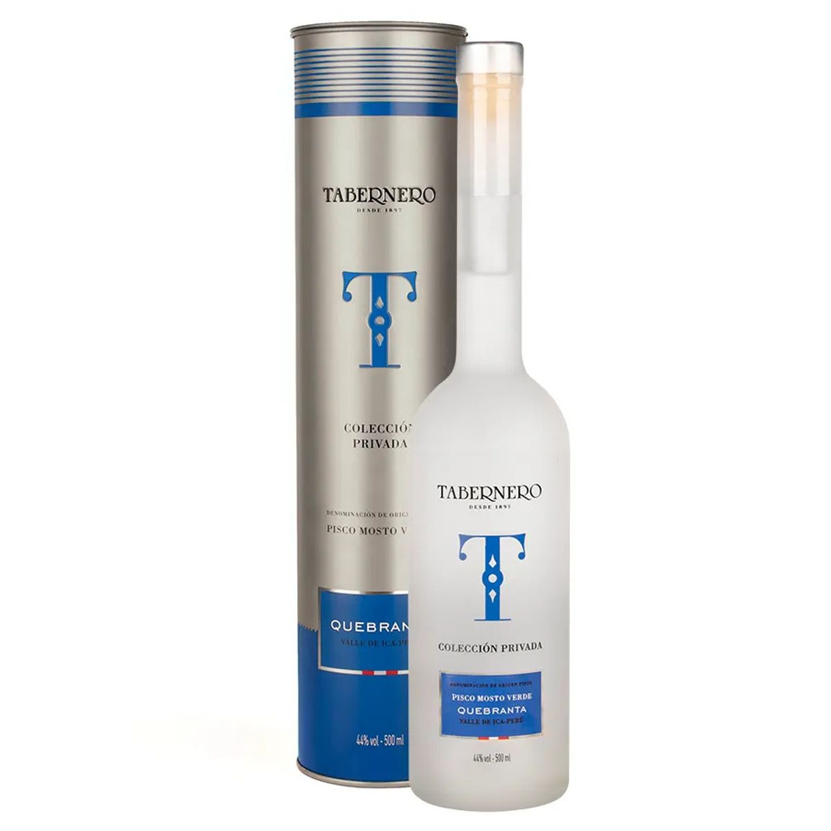 TABERNERO - Pisco Tabernero Mosto verde Quebranta 500ml