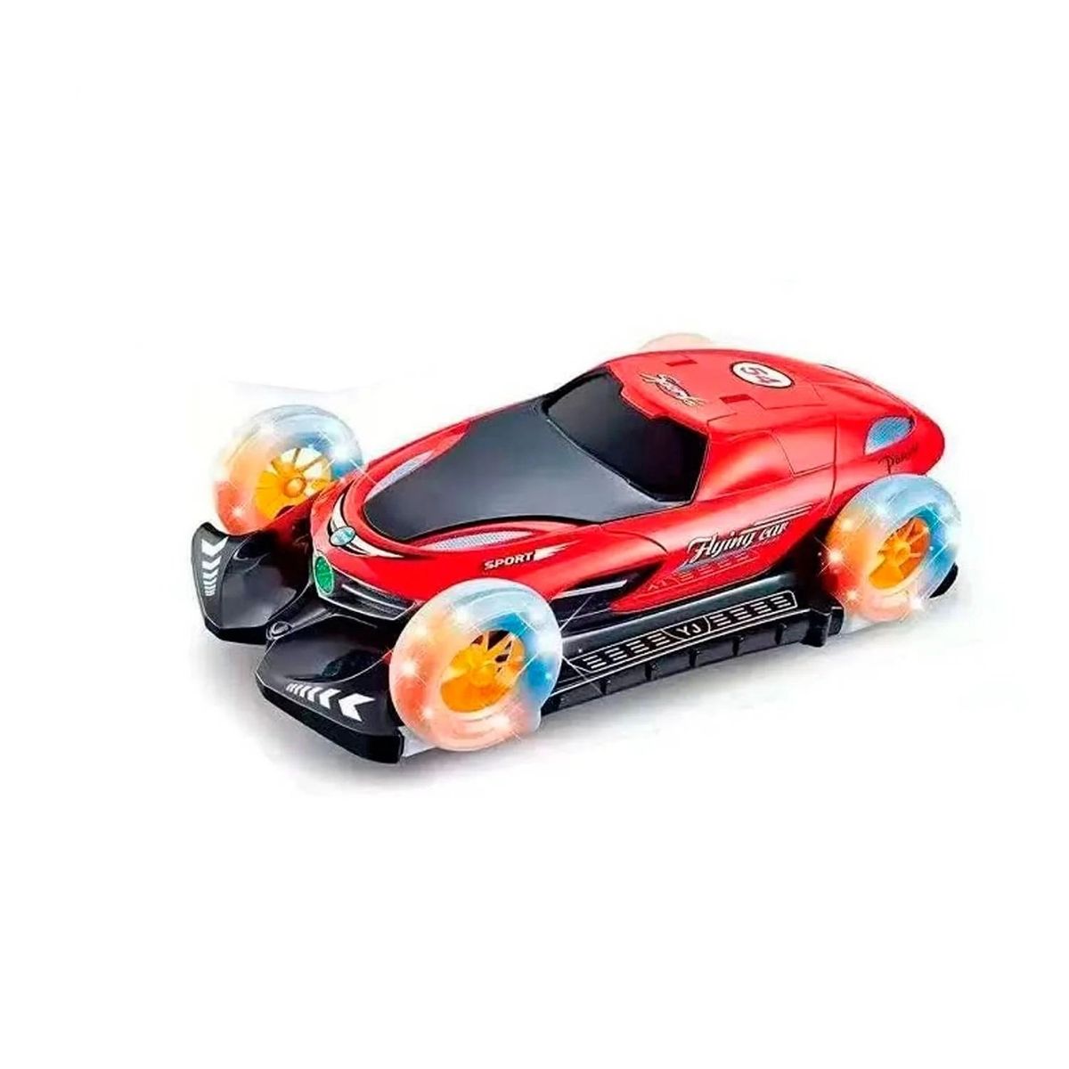 GENERICO - Juguete Coche Giratorio 360 Grados Con Luces Y Sonido