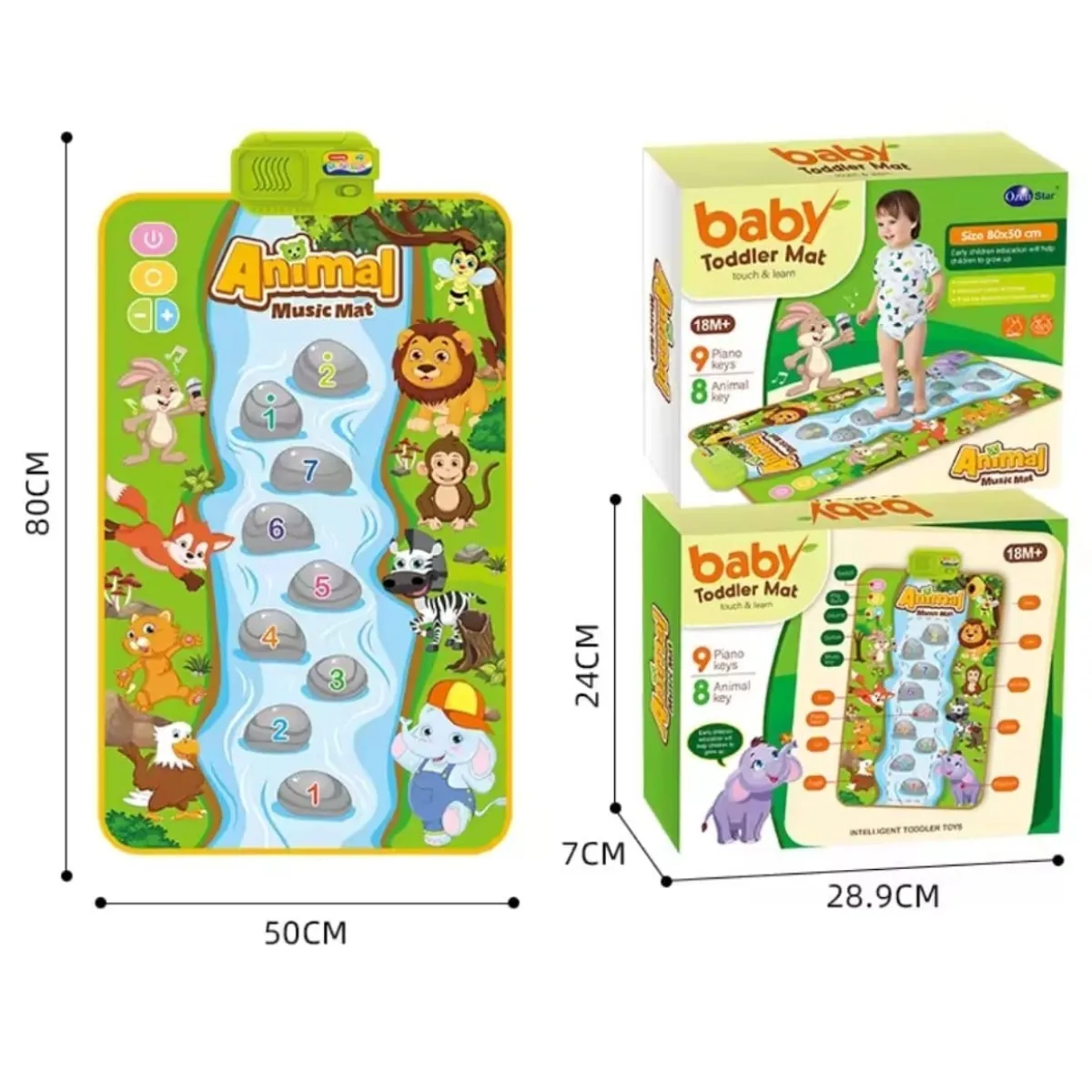 GENERICO - Alfombra Musical Interactiva Infantil