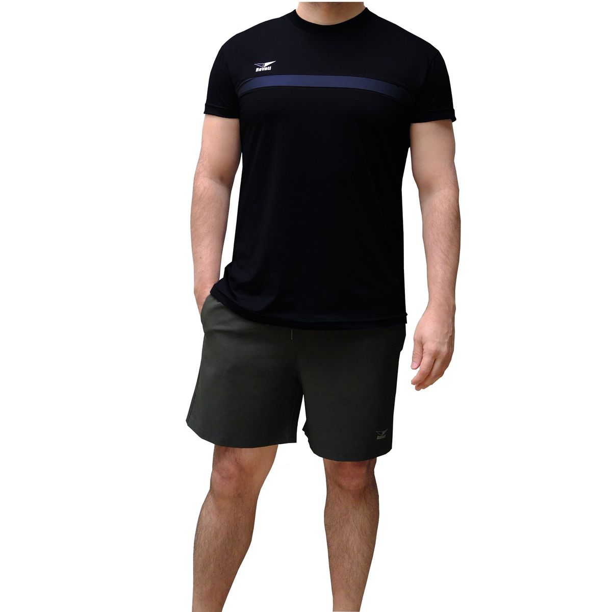 REVATI - Short deportivo hombre - largo