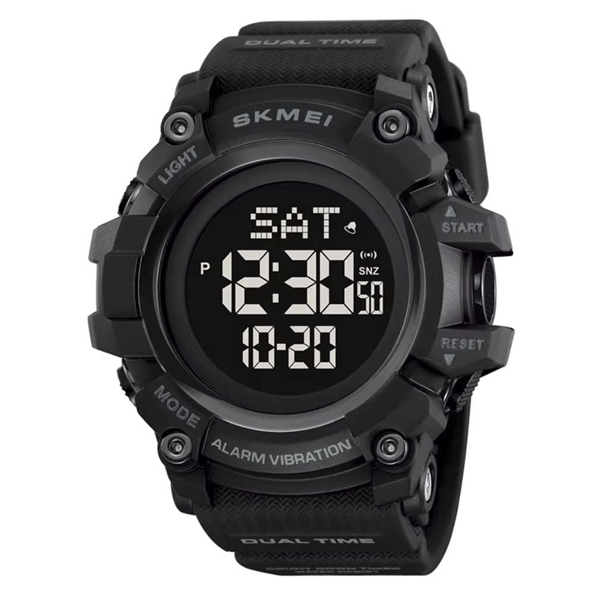 SKMEI - Reloj Skmei 2313 Hombre Digital Deportivo Alarma Vibratoria - Negro