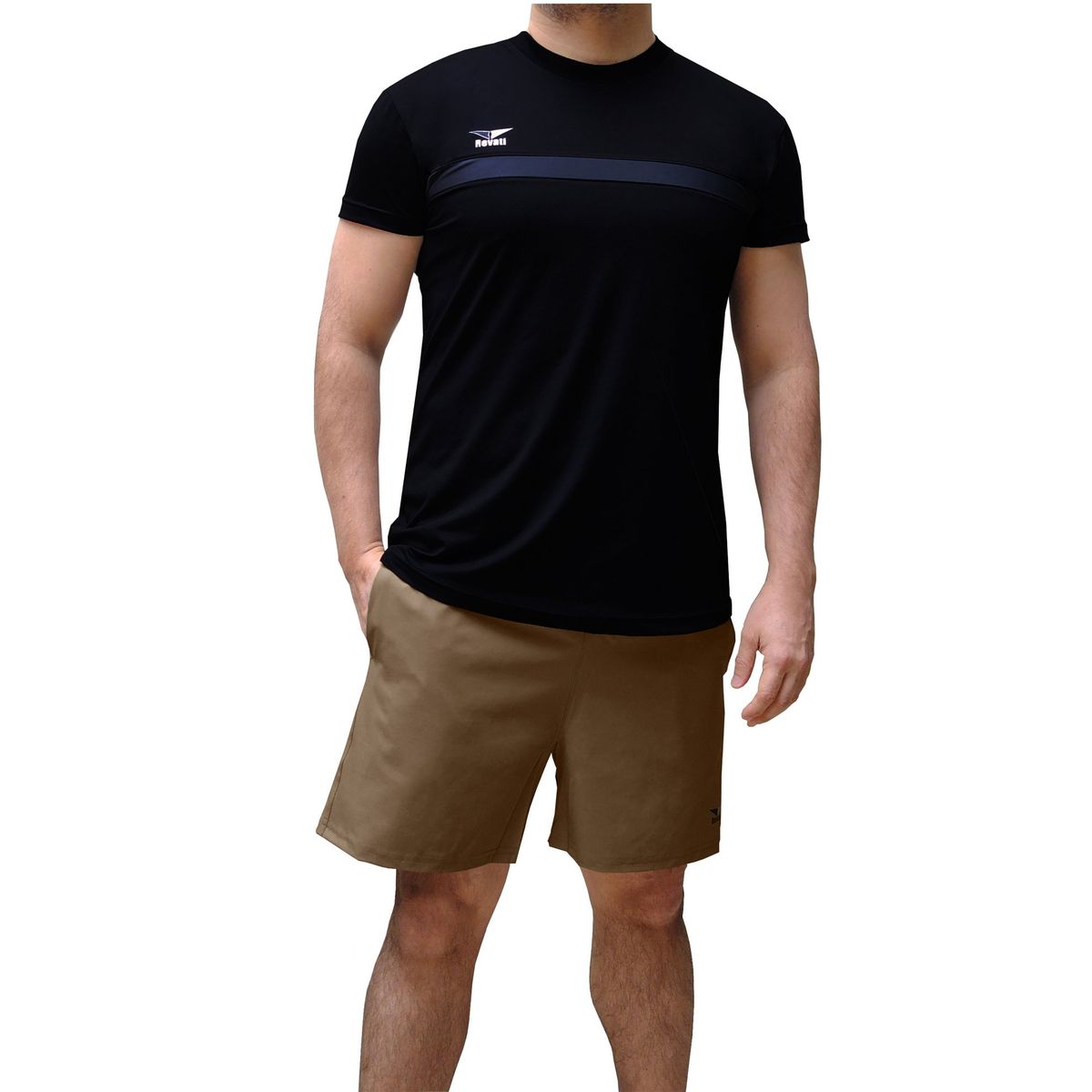 REVATI - Short deportivo hombre - largo