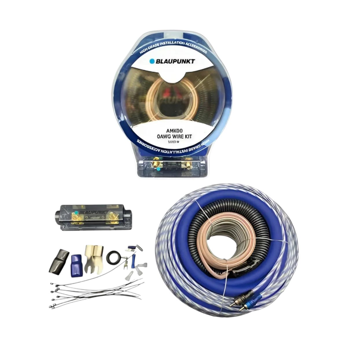 BLAUPUNKT - KIT DE CABLE PARA AMPLIFICADOR BLAUPUNKT - BMK00 - CALIBRE 0