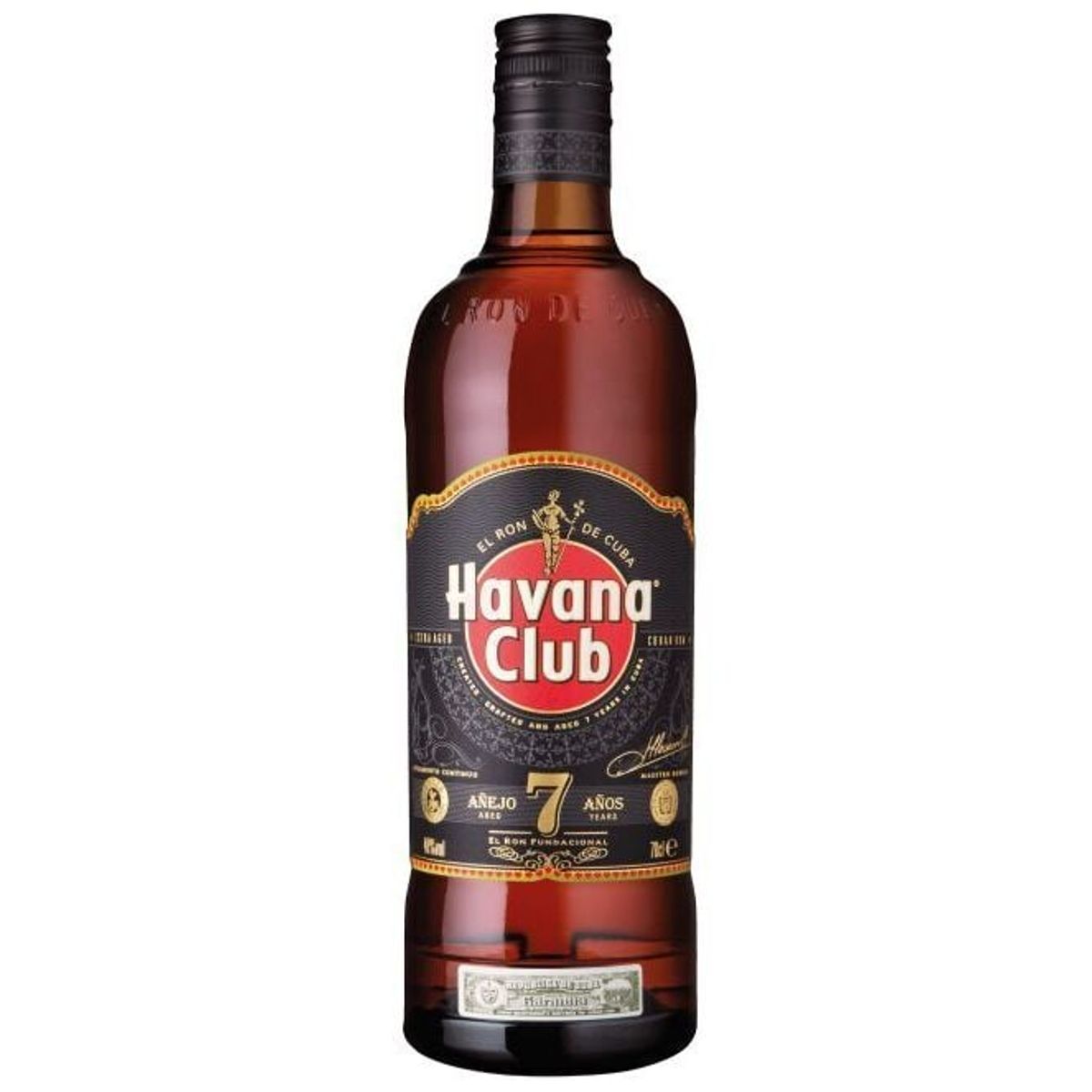 HAVANA CLUB - Ron Havana Club 7 Años 700 ML