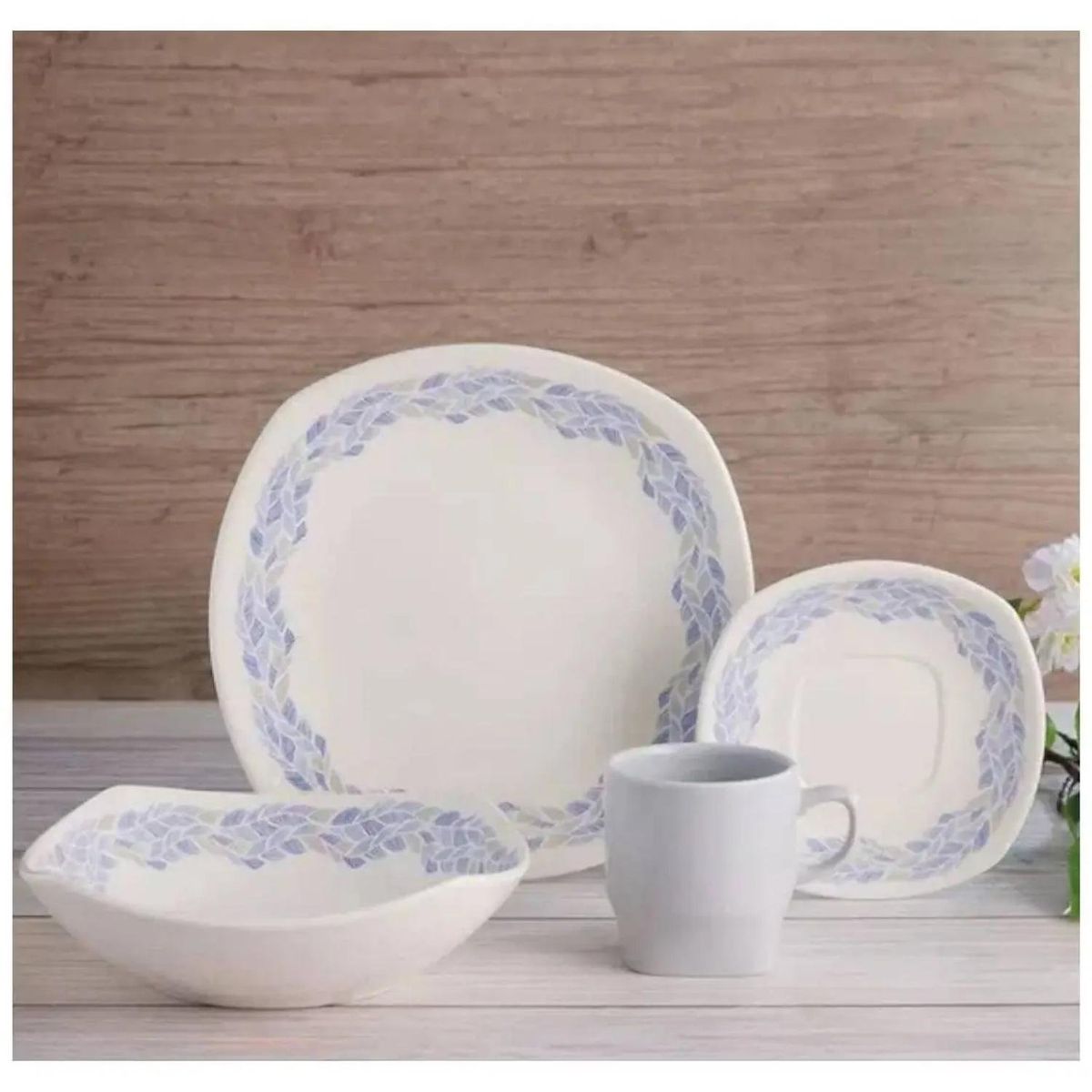 CORONA - Juego de Vajilla Laos 16 Piezas Corona