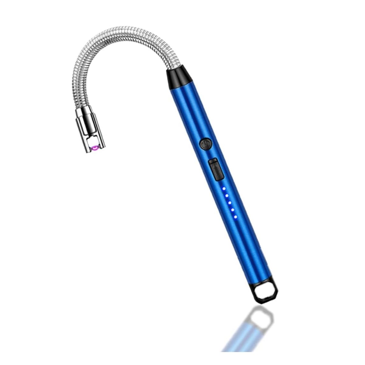 GENERICO - ENCENDEDOR ELÉCTRICO RECARGABLE AZUL