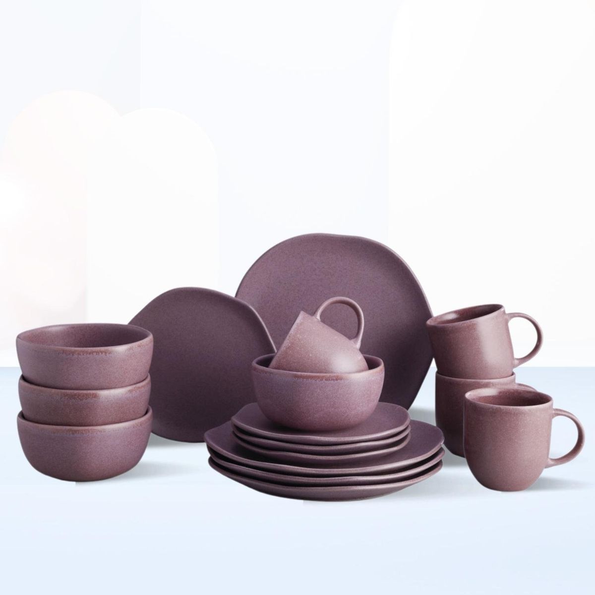 CORONA - Juego de Vajillas Gulupa 16 Piezas Corona