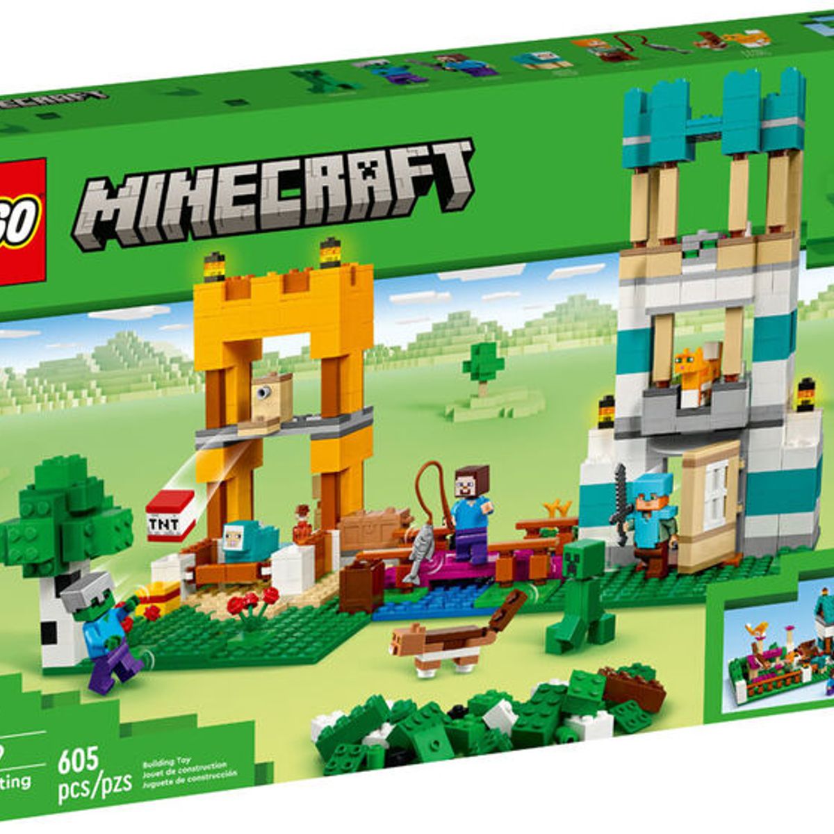 LEGO - LEGO Minecraft 21249 Caja Modular The Crafting Box 4.0