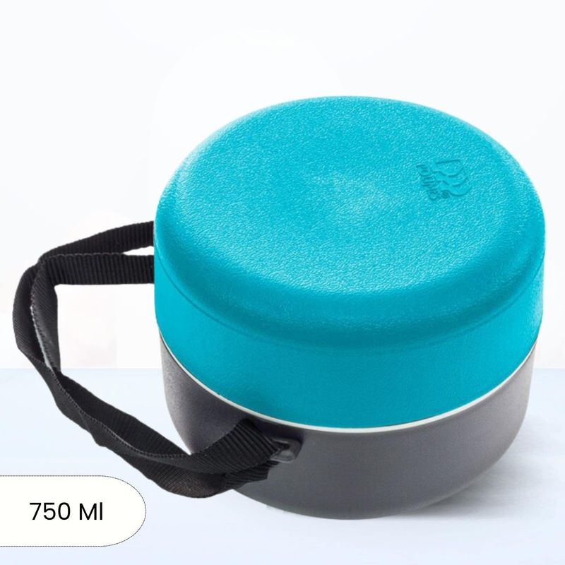 POLIMES - Termo de Comida clasico Lunchy polimes Turquesa 750 Ml