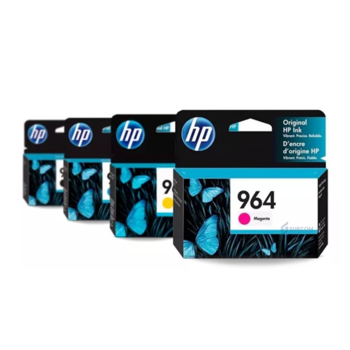 HP - Kit Tinta HP 964 Cyan Magenta Amarillo Negro