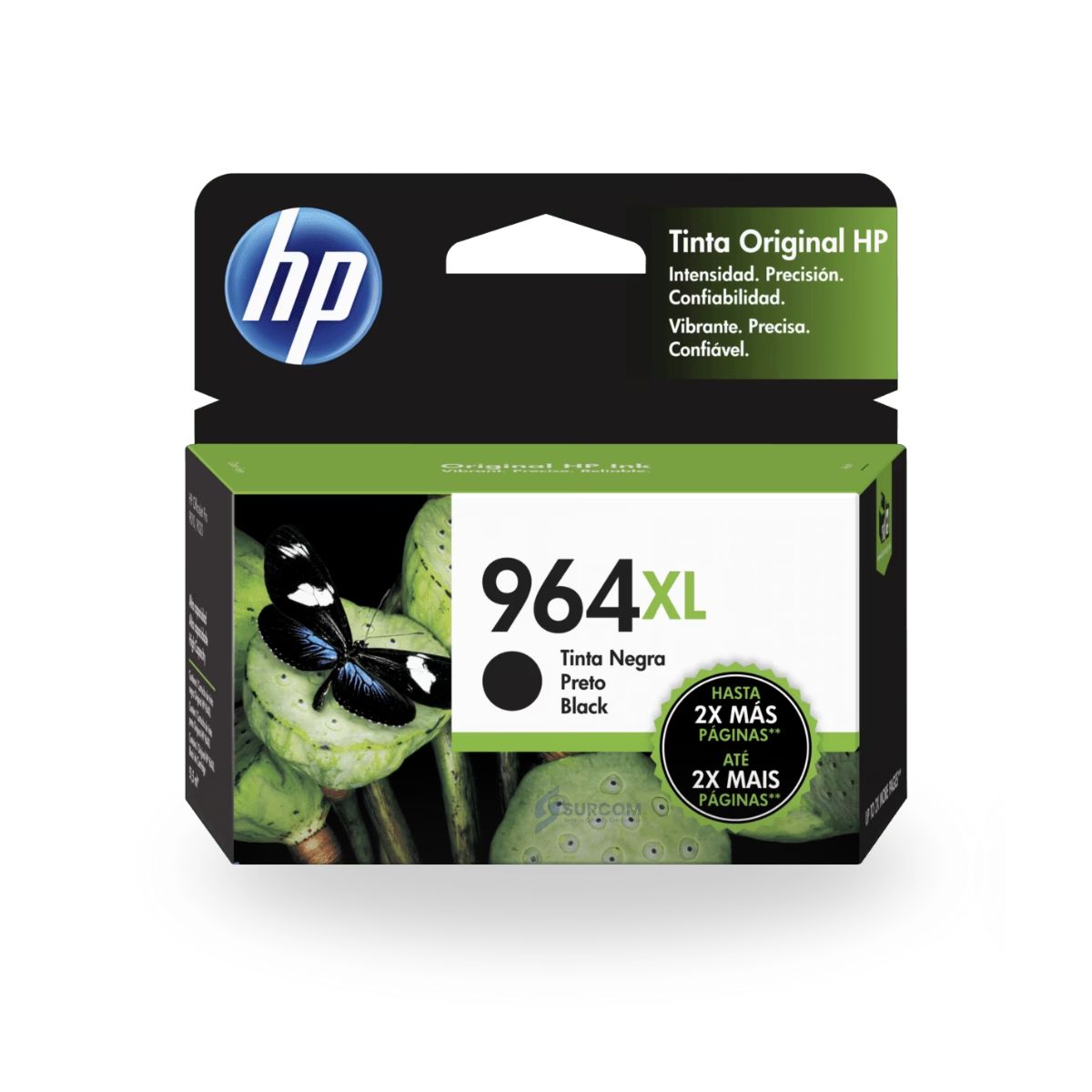 HP - Cartucho de tinta HP 964XL original Negro