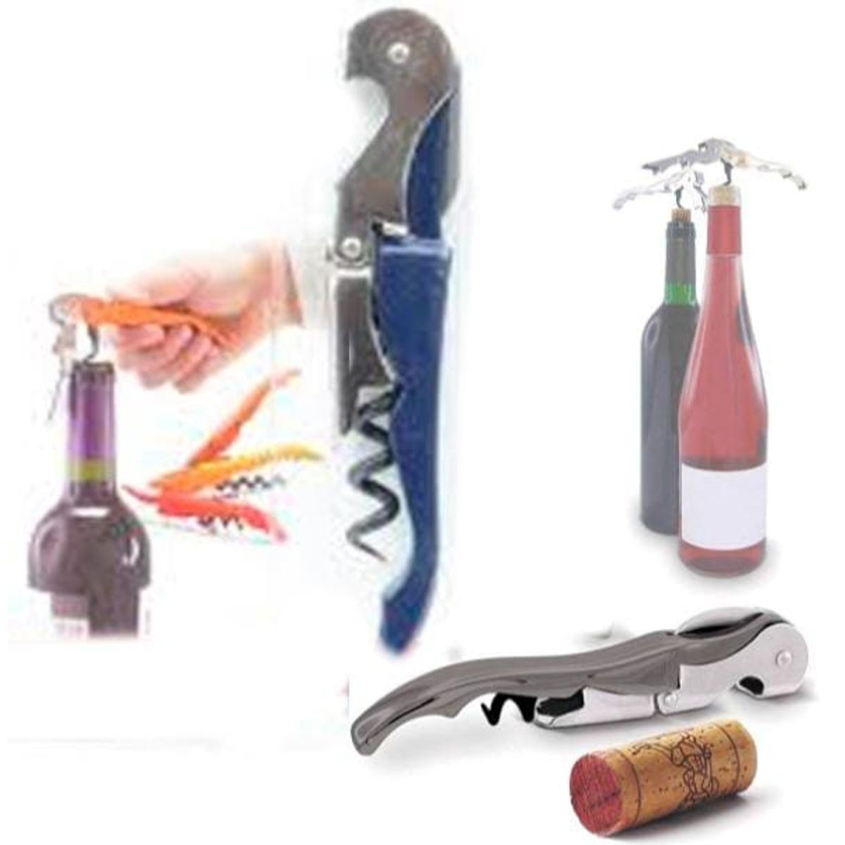 GENERICO - Pulltex Sacacorchos de grafito clásico Pulltap