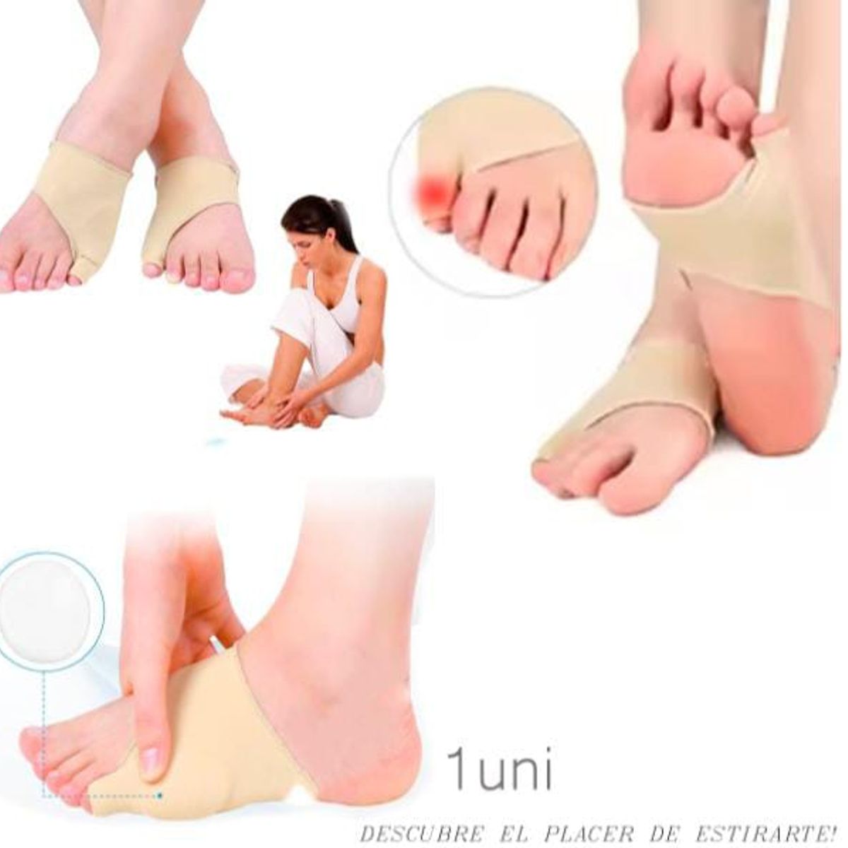 GENERICO - Par Corrector juanete 5to dedo