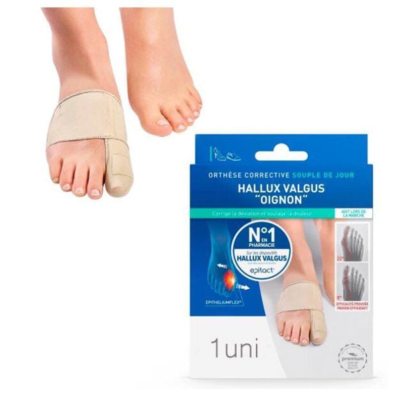 GENERICO - 1 par de corrector hallux valgus