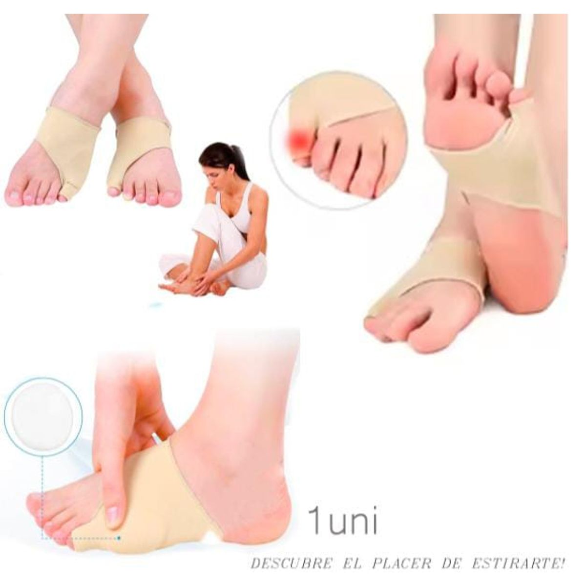 GENERICO - Par Corrector juanete 5to dedo