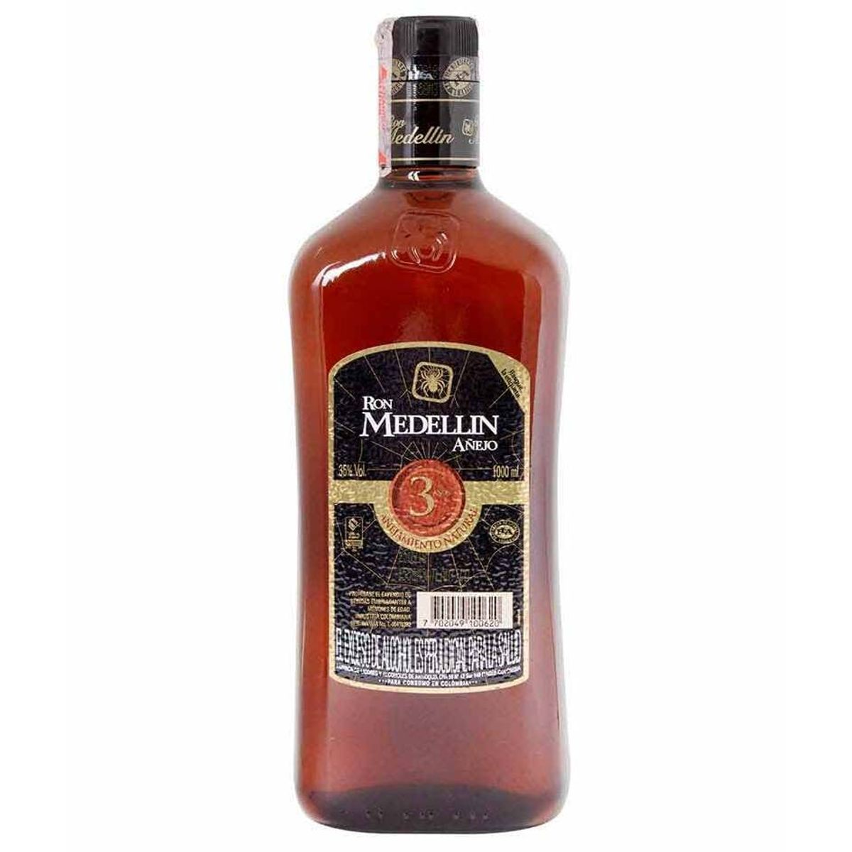 GENERICO - Ron Medellin Añejo 3 años 1L