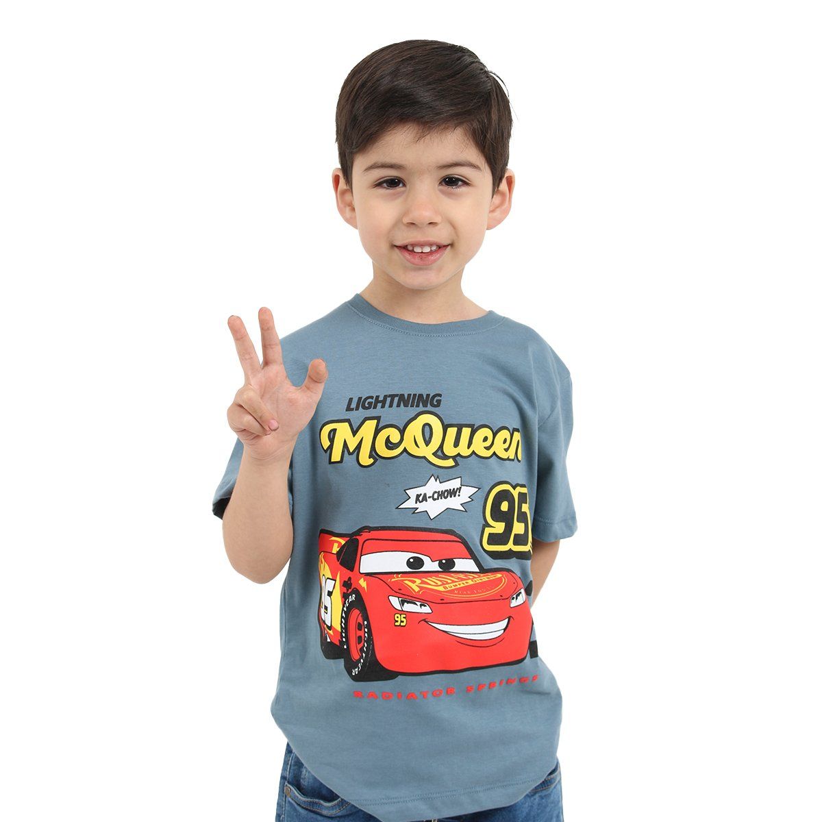 DISNEY - POLO BAS MC NIÑO CARS ACERO