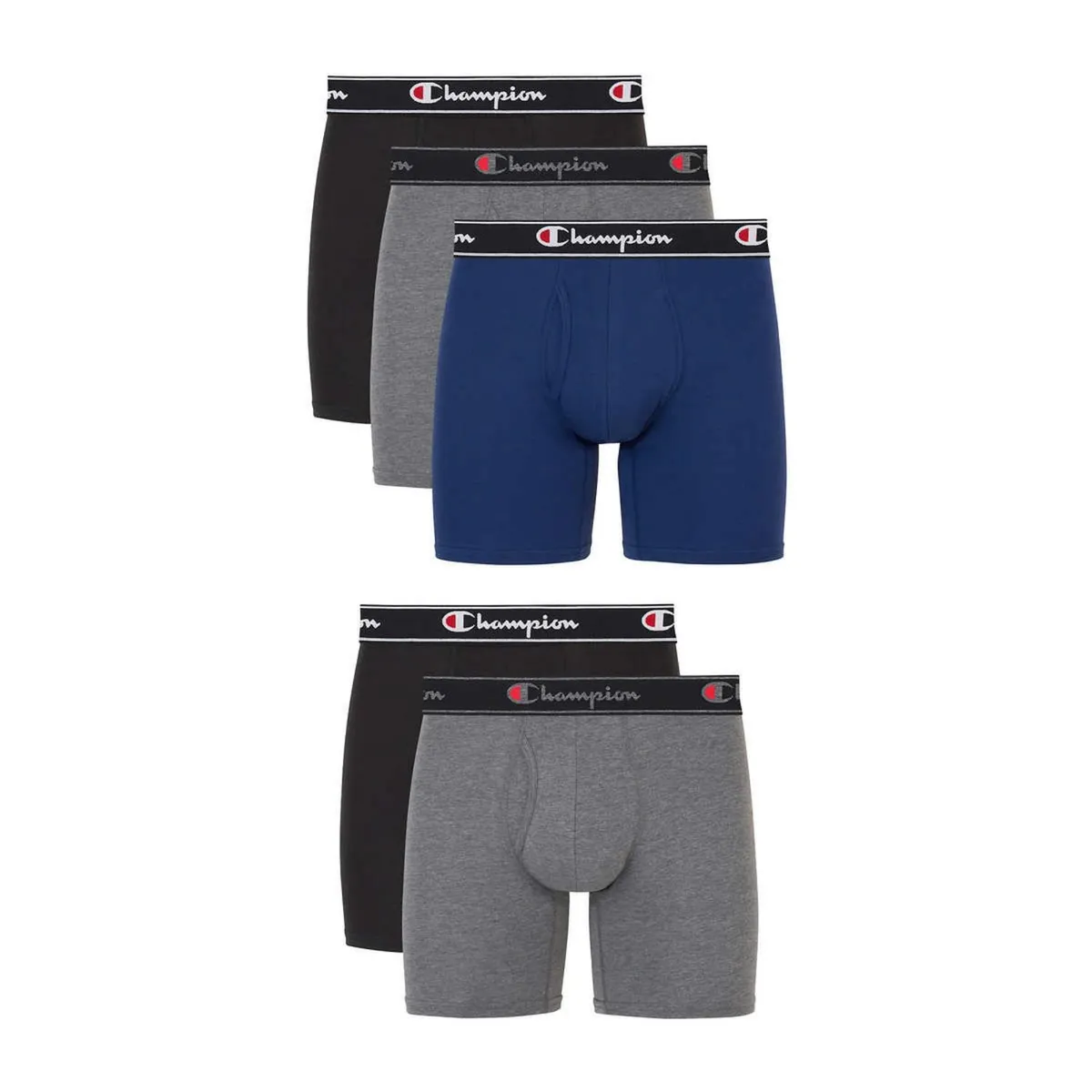 CHAMPION - Boxer Pack x5 Champion Para Hombre