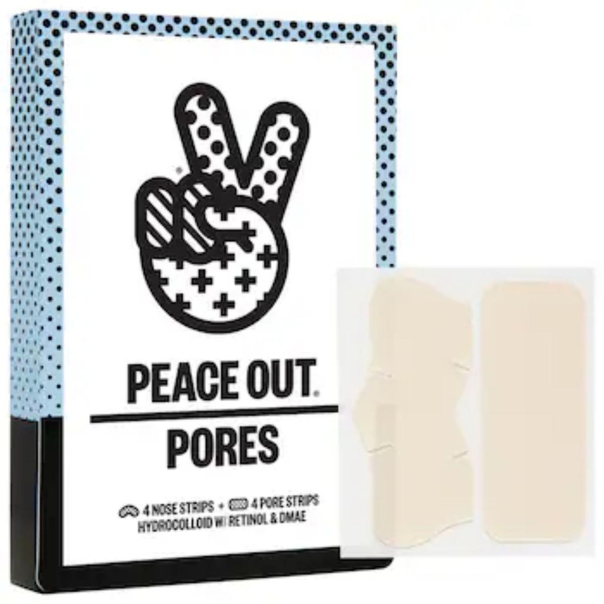 GENERICO - Tiras para Tratamiento de Poros Absorbentes de aceite Peace Out