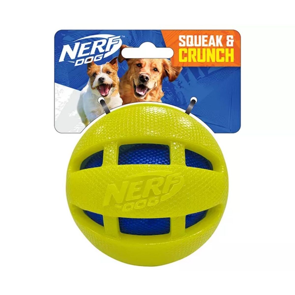 DOGS - Juguete para Perro Nerf Dog Cuerda para Lanzar con sonido