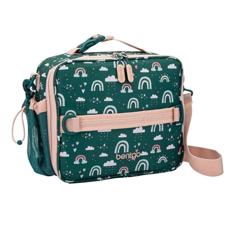 BENTGO - Porta Lonchera Bentgo Kids Lunch Bag - Arcoiris Verde