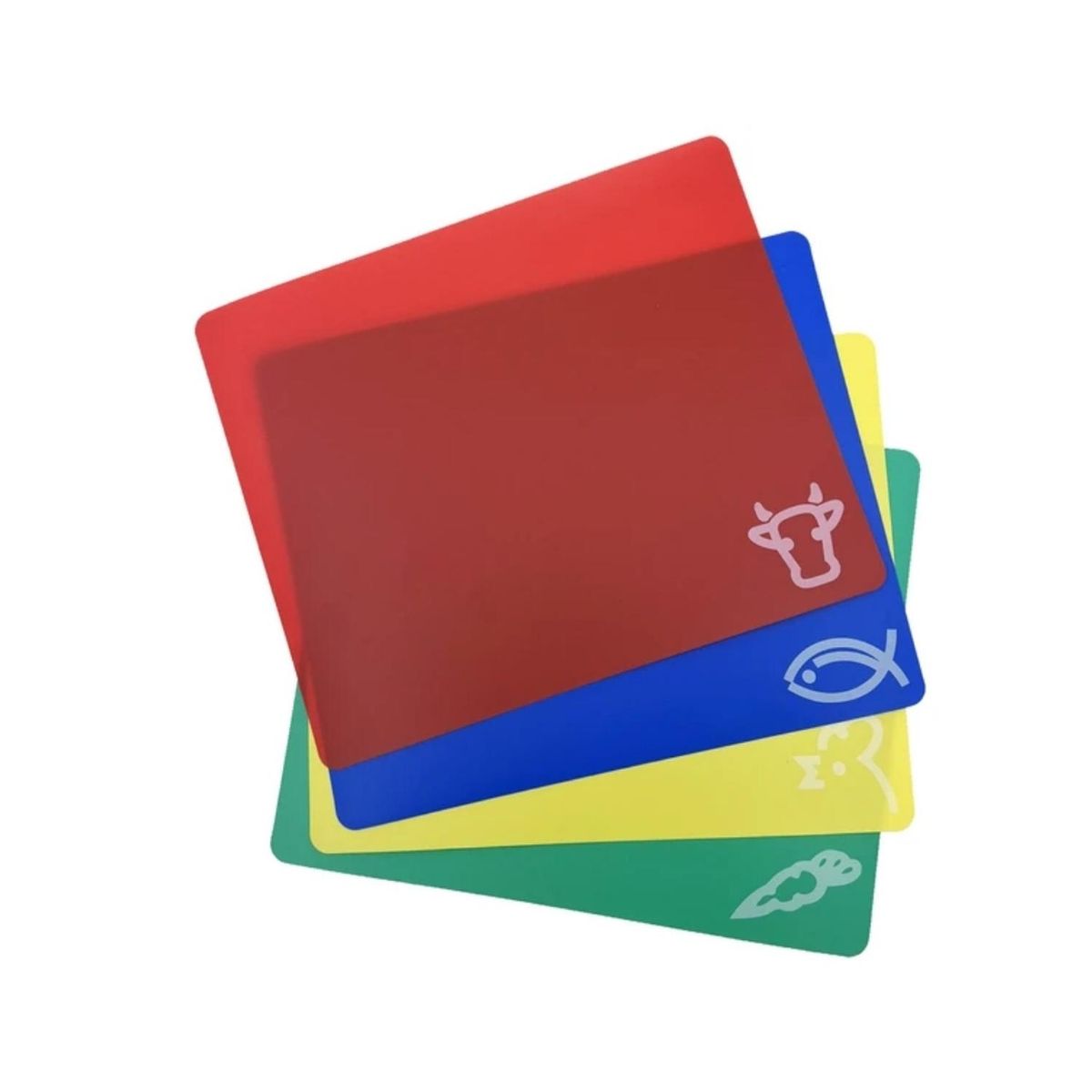 GENERICO - Tablas de cortar flexibles Set x 4 piezas