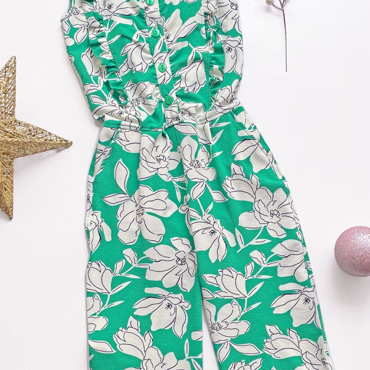 KIDS MASHMELO - Enterizo Pantalon Estampado para Niña - Kids Mashmelo