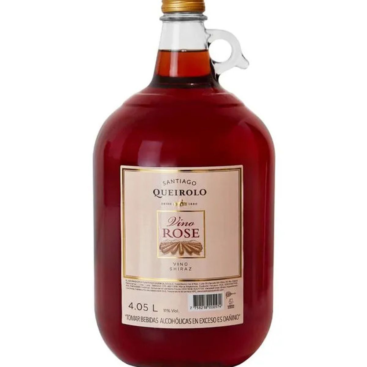 SANTIAGO - Vino Santiago Queirolo Rose 4L