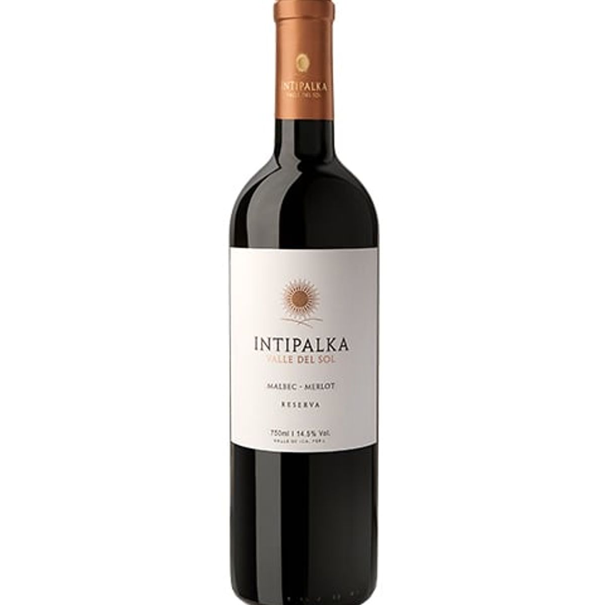 INTIPALKA - Vino Reserva Malbec - Merlot 750ml