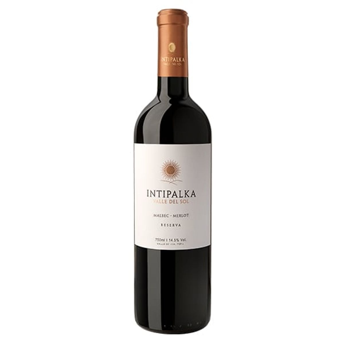 INTIPALKA - Vino Reserva Malbec - Merlot 750ml