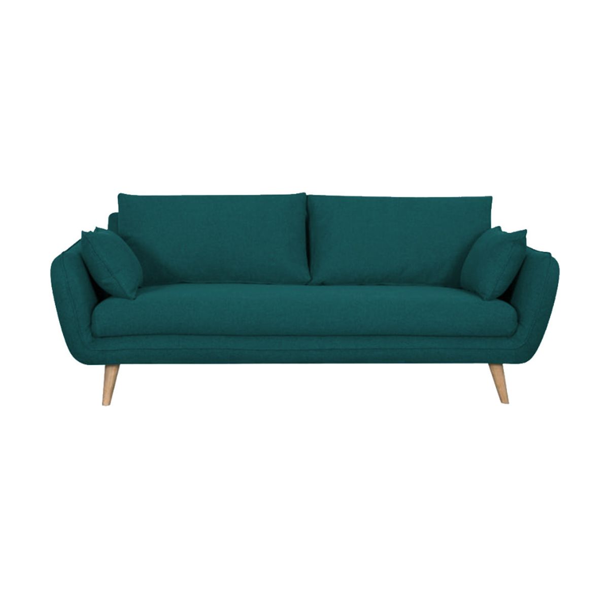 HOGAR & SPACIOS - HYS SOFA 3 CUERPOS TAURO VERDE MAR